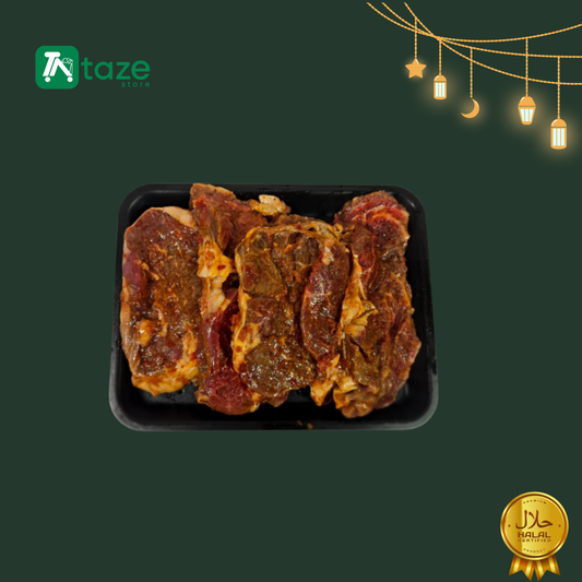 Halal Rinderer Entrecote - Mariniert