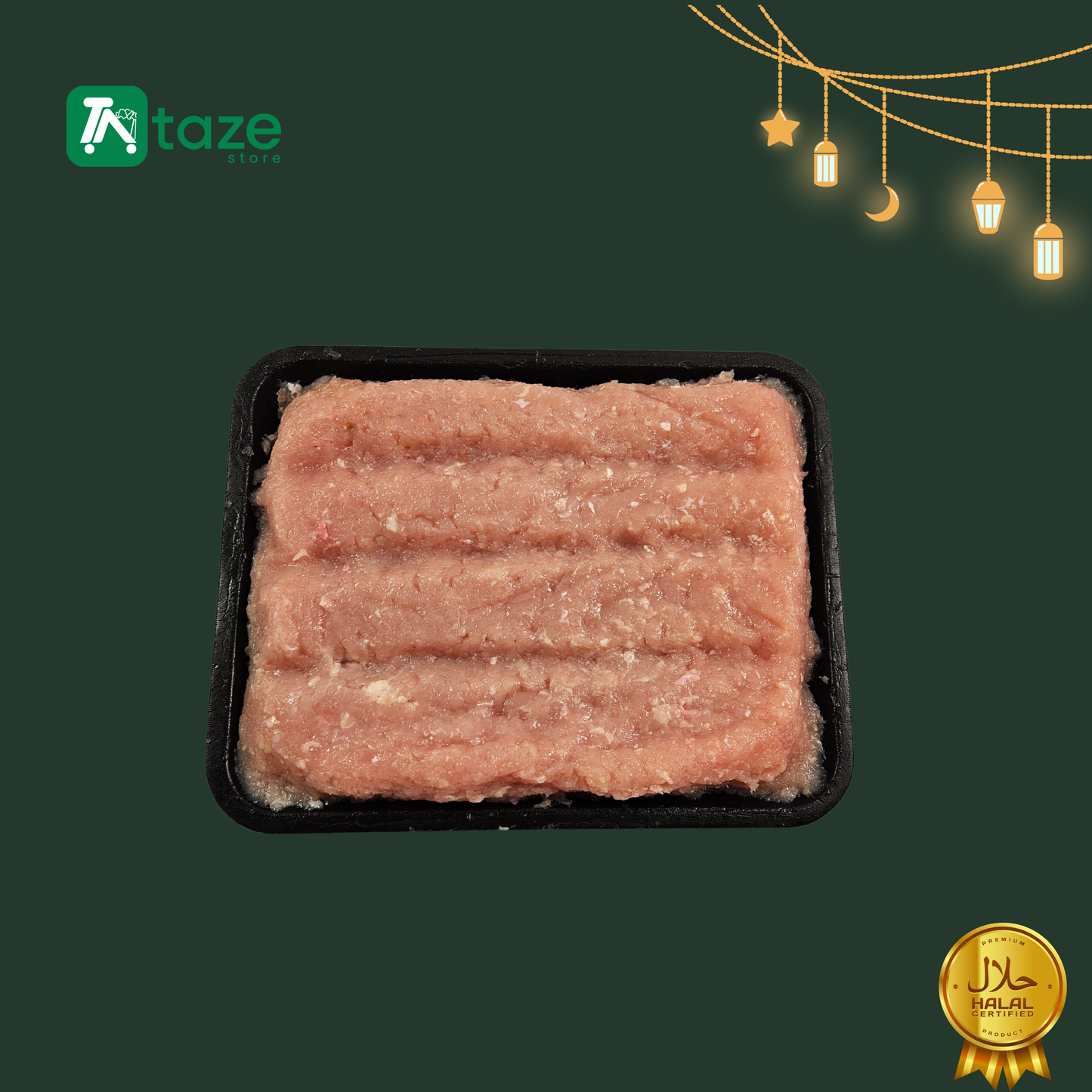 Halal-Hähnchenhackfleisch