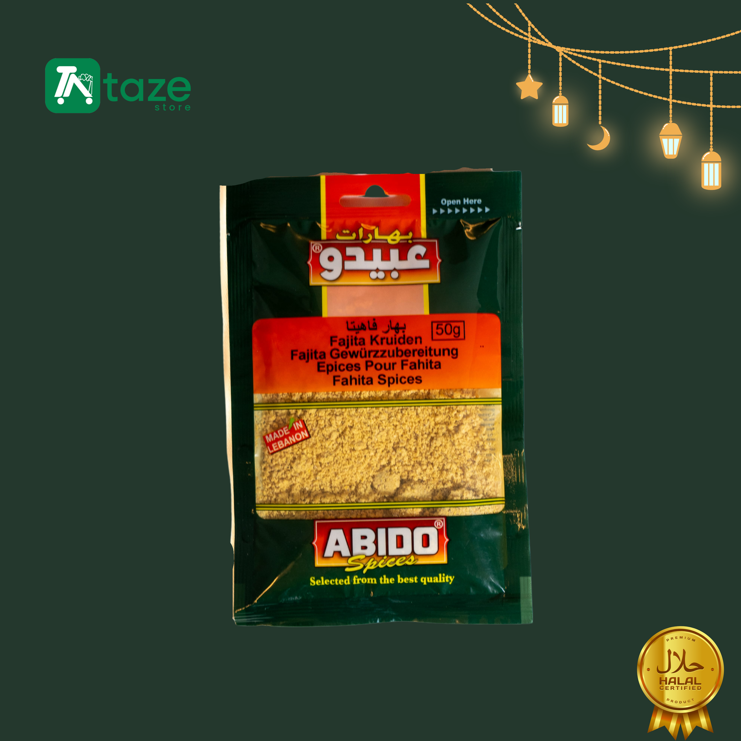 Abido Fajita Spices