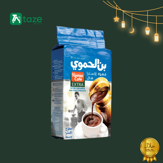Al Hamawi Kaffee Extra Kardamom Blau